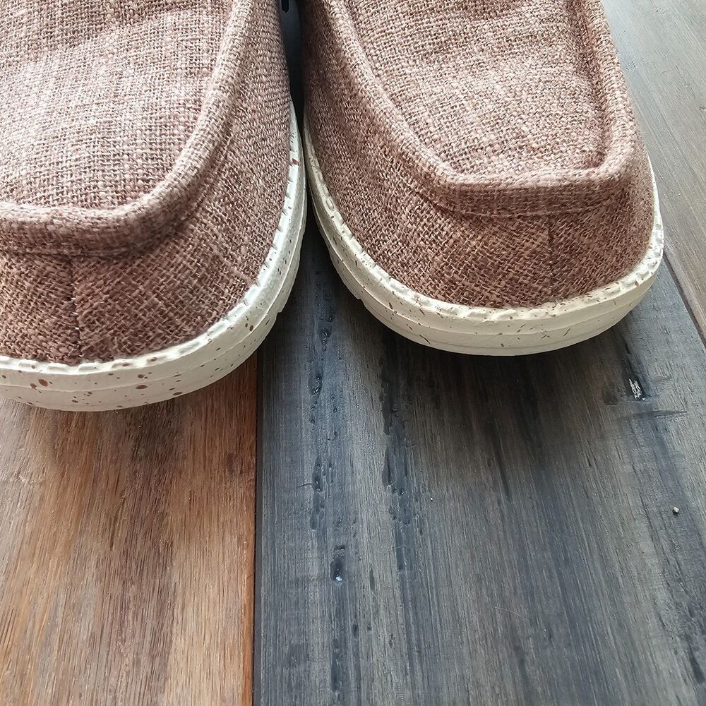 NWT Men's Casual Shoes Brown Loafers American Flag Lining Size 11.5 (EU) 45 - Picture 8 of 9